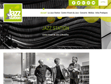 Tablet Screenshot of jazzstation.be